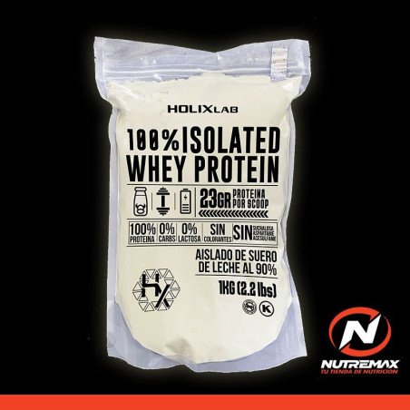 100% ISOLATED WHEY PROTEIN 2.2 LBS (1KG)