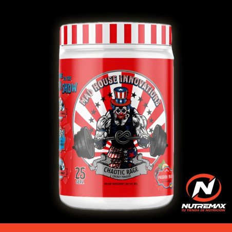 CHAOTIC RAGE PRE-WORKOUT 12.27 OZ (348 GRS)