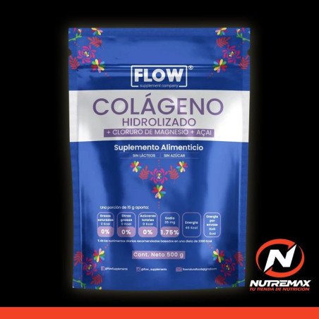 COLAGENO HIDROLIZADO+MAGNESIO+ACAI 500 GRS