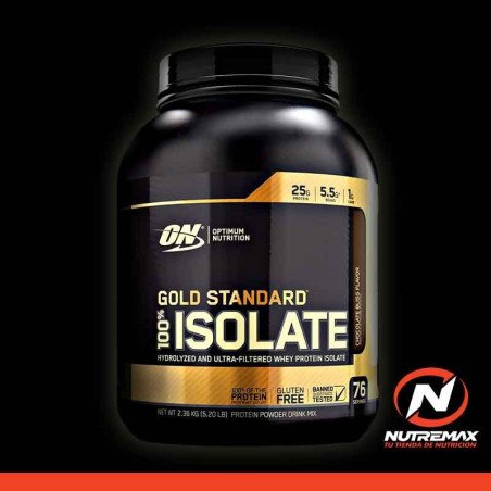 GOLD STANDARD 100% ISOLATE | OPTIMUM NUTRITION
