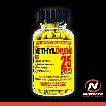 METHYLDRENE AMARILLO 100 CAPS
