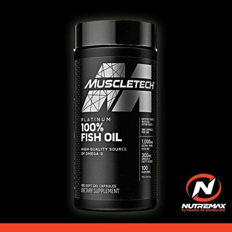 PLATINUM 100% FISH OIL 100 SOFTGELS