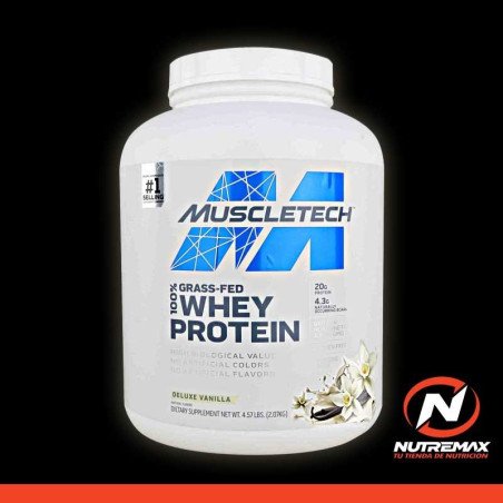 GRASS-FED 100% WHEY PROTEIN 4.57 lbs (2.07 kg)