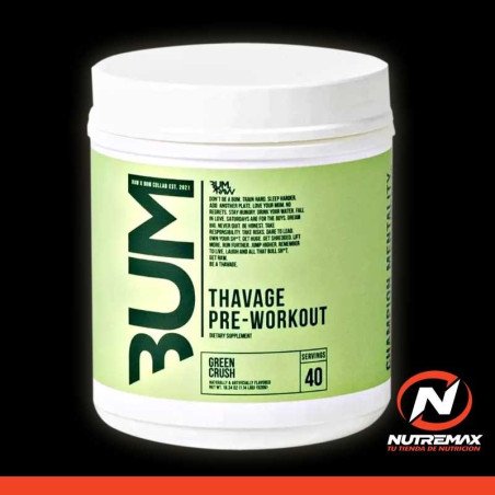 BUM THAVAGE PRE-WORKOUT 18.34 Oz (520 grs)